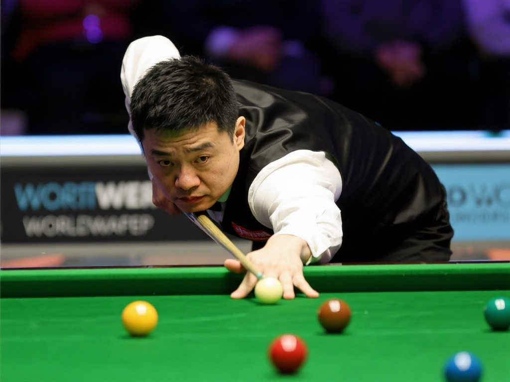 丁俊晖止步世界公开赛八强 庞俊旭扛起中国斯诺克大旗